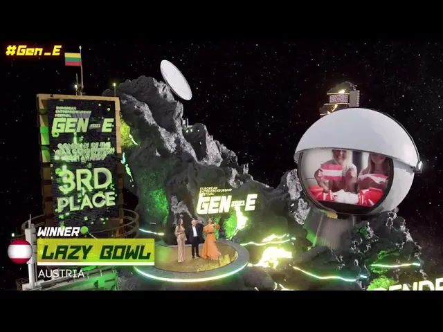 Vorschaubild: GEN E 2021 JA  Europe  Company of the Year Competition Awards Ceremony: Lazy Bowl gewinnt Bronze!