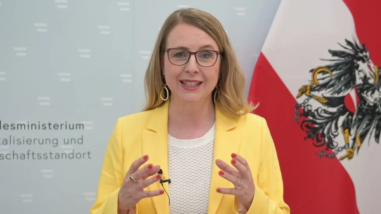 Vorschaubild: Videobotschaft Dr. Margarete Schramböck